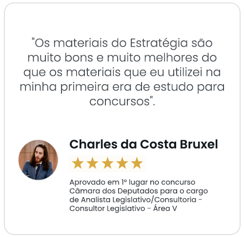 Charles da Costa Bruxel CAMARA DOS DEPUTADOS