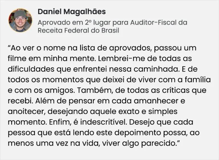 Daniel Magalhães Nunca Mais Seja Demitido 2026