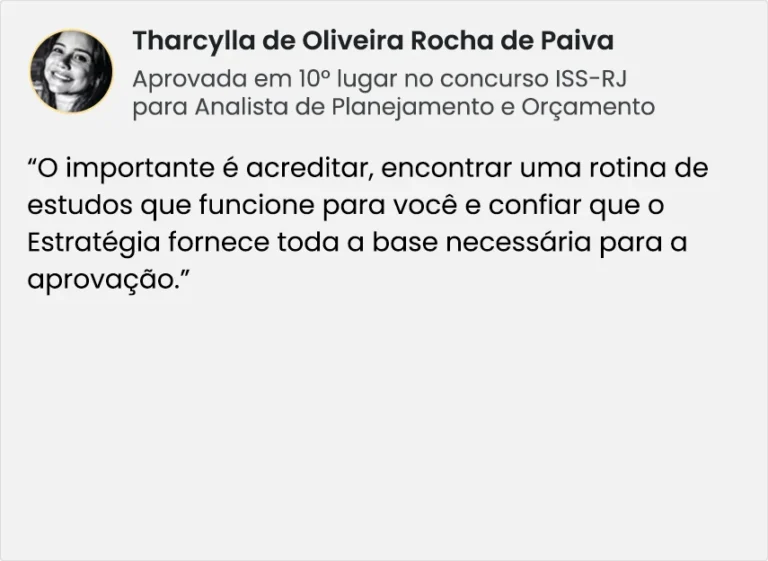 Tharcylla de Oliveira Rocha de Paiva Nunca Mais Seja Demitido 2026