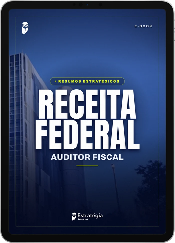 Capa do e-book Resumos Estratégicos - Receita Federal