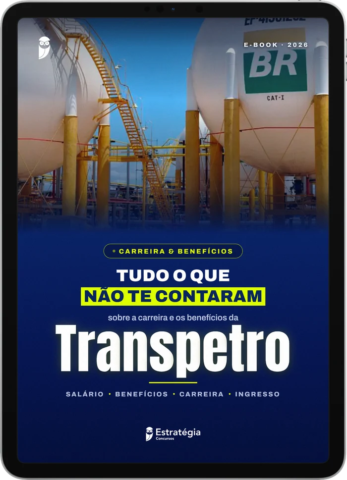 Capa do e-book Tudo o que não te contaram sobre a carreira e os benefícios da Transpetro