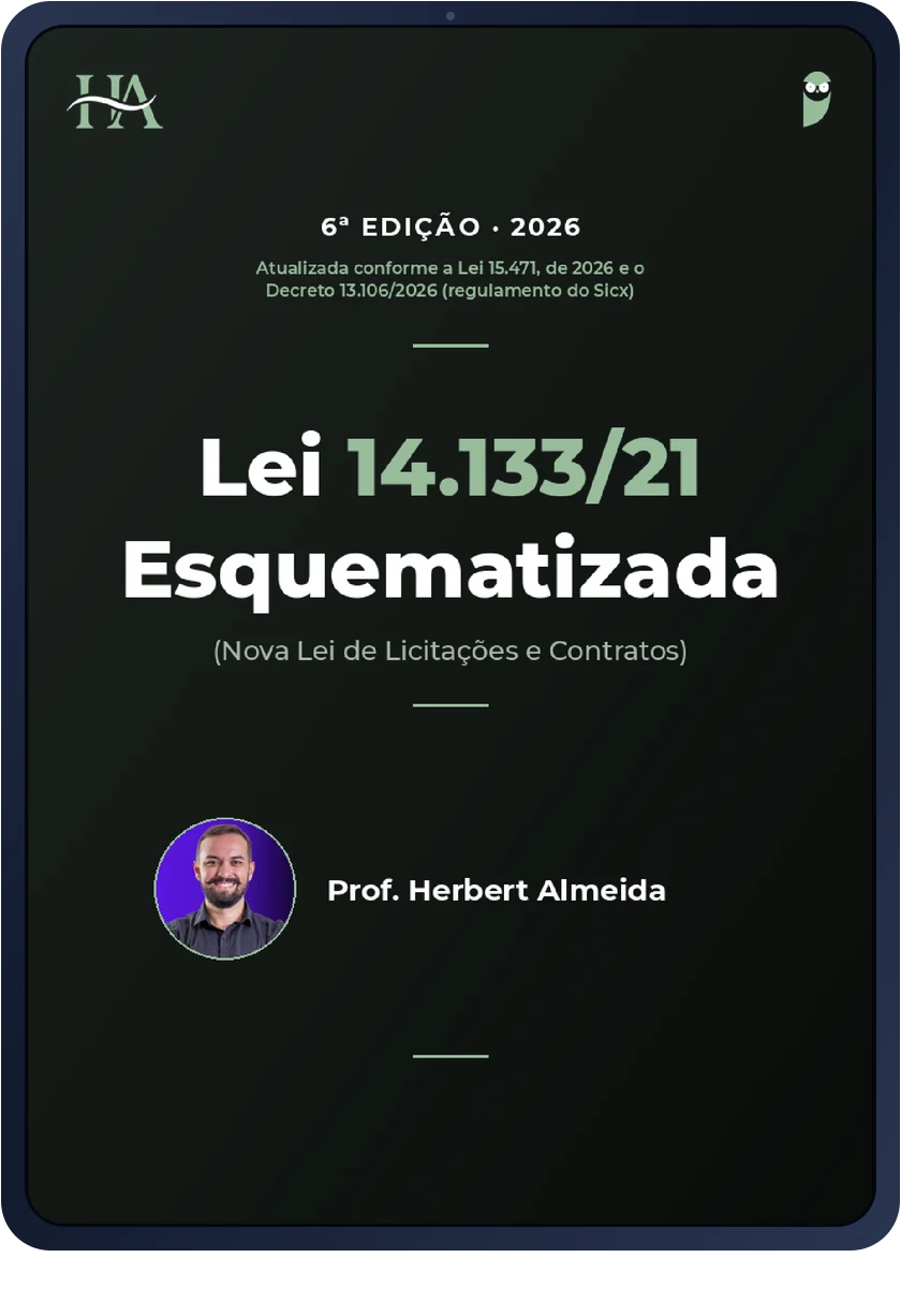 Capa do Livro Digital Nova Lei de Licitações e Contratos - Lei 14.133/2021 esquematizada, 6ª edição