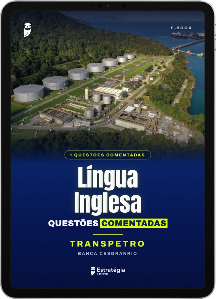 Capa do e-book Língua Inglesa - Transpetro - Questões Comentadas da Cesgranrio