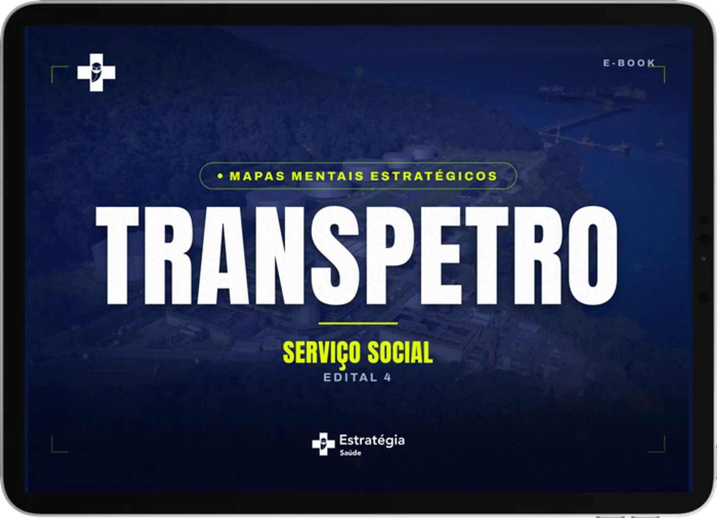 Capa do e-book Mapas Mentais Estratégicos - Transpetro - Serviço Social - Edital 4