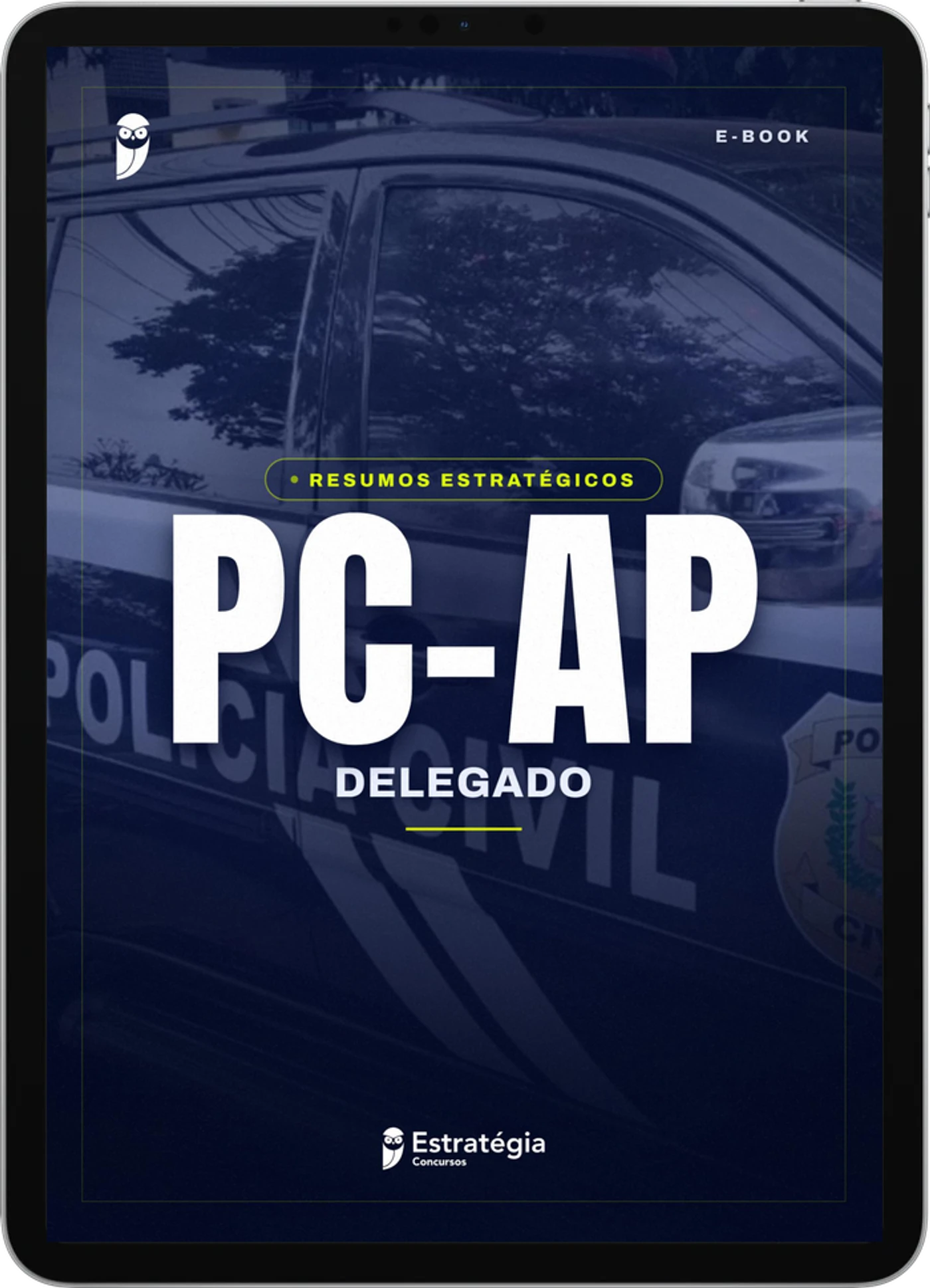 Capa do e-book Resumos Estratégicos - PC AP - Delegado