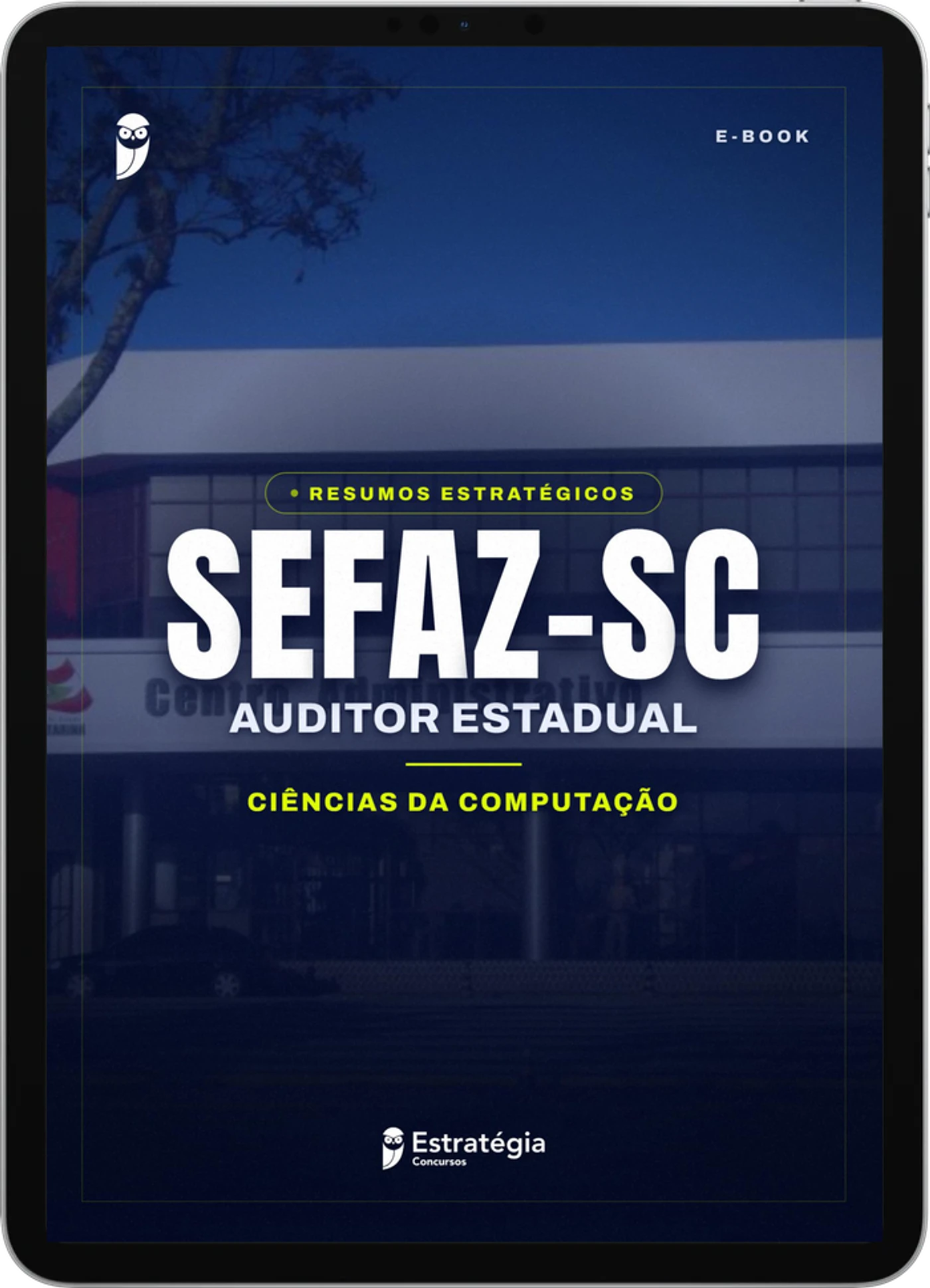 Capa do e-book Resumos Estratégicos - SEFAZ-SC - Auditor Estadual - Ciências da Computação