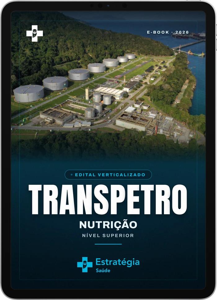 Capa do e-book Transpetro - Nutrição - Nível Superior - Edital Verticalizado - 2026