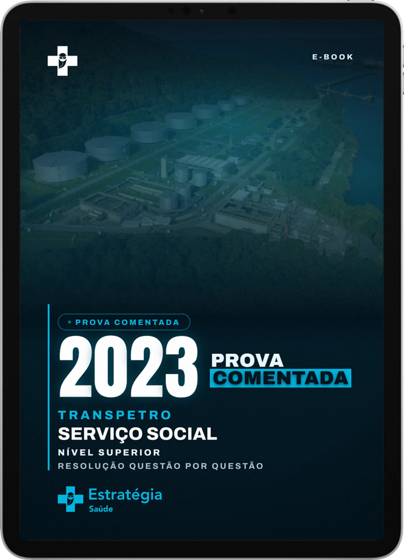 Capa do e-book Transpetro - Serviço Social - Nível Superior - 2023 - Prova Comentada