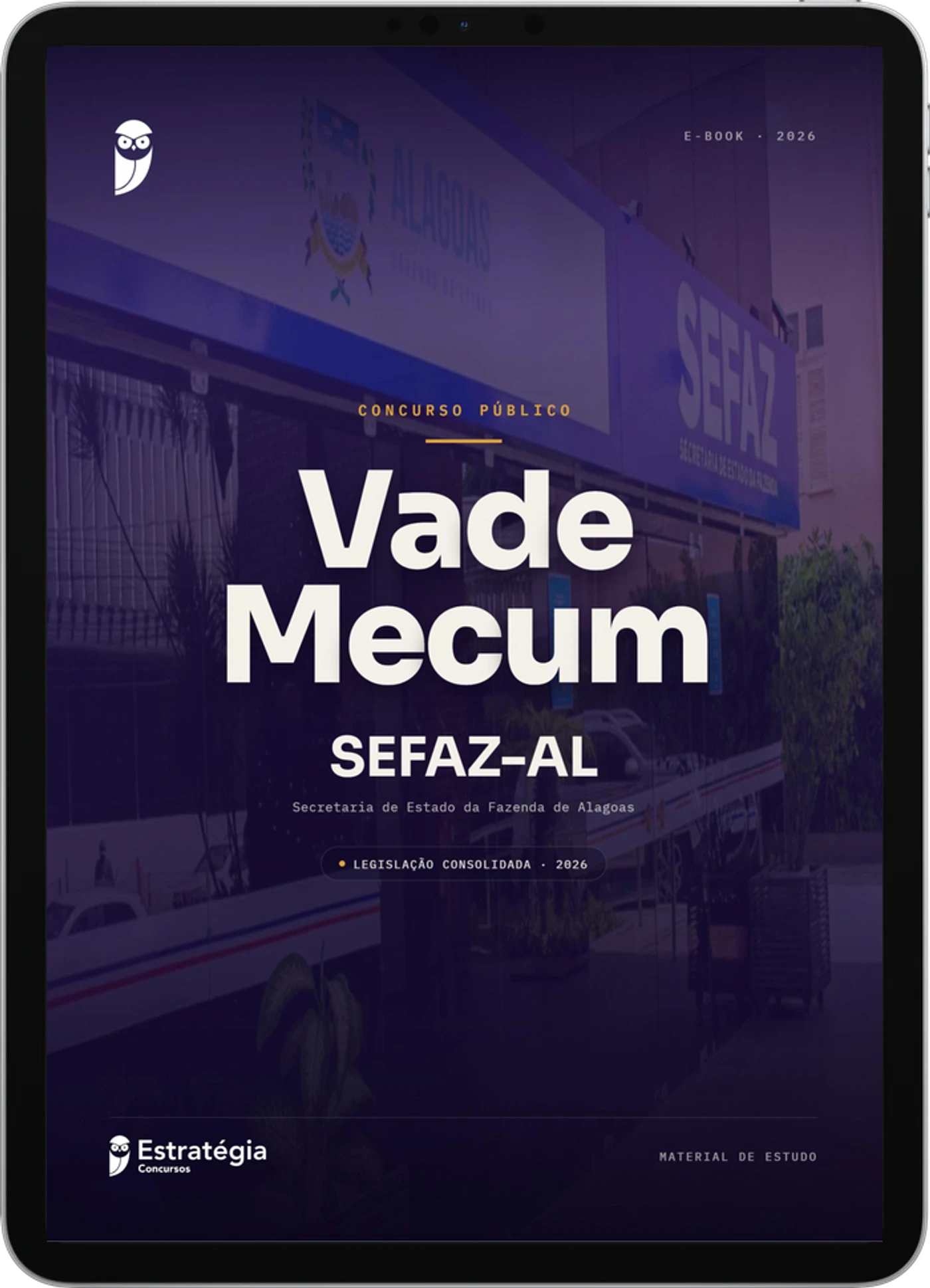 Capa do e-book Vade Mecum - SEFAZ AL - 2026
