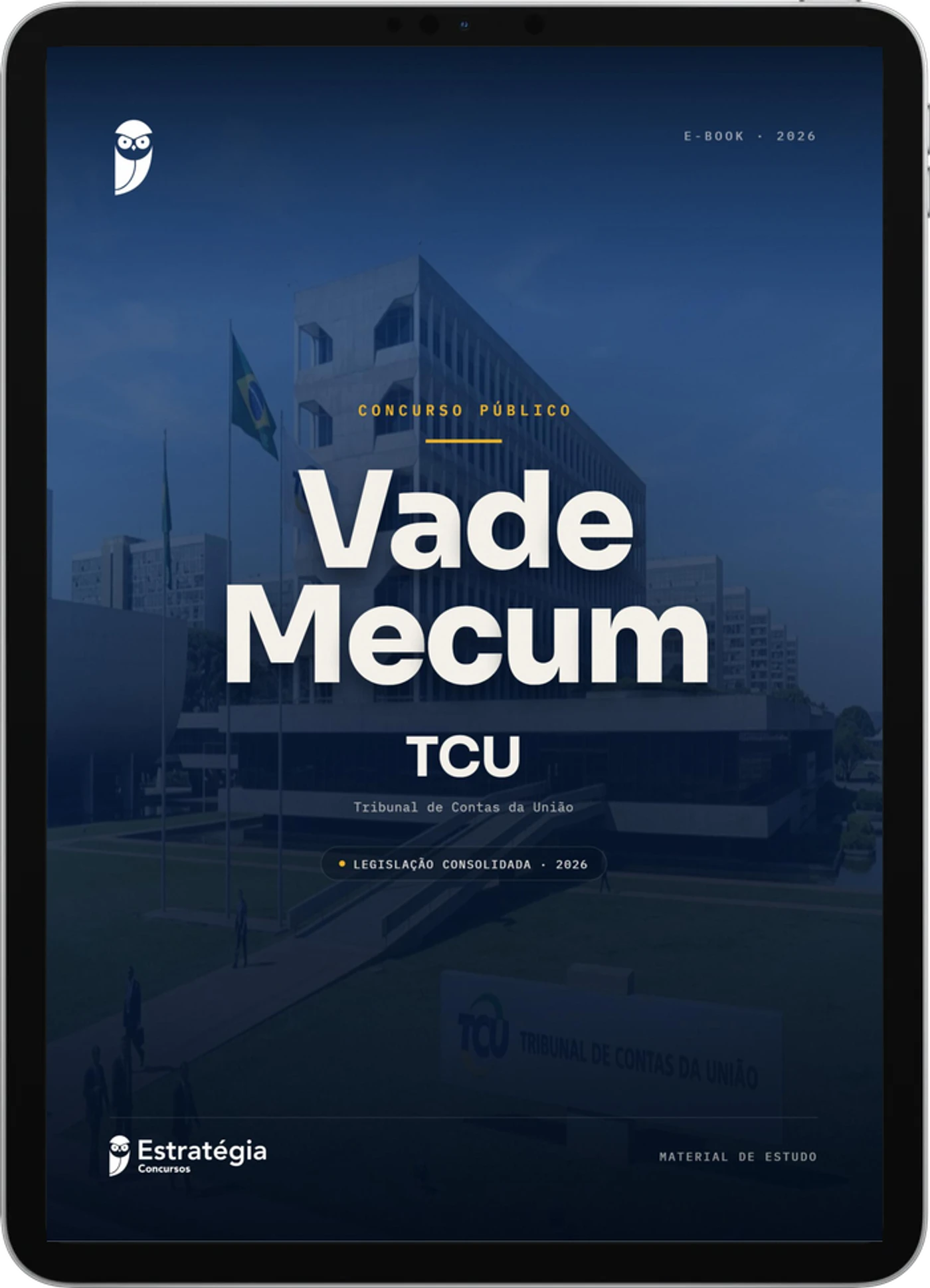 Capa do e-book Vade Mecum - TCU - 2026
