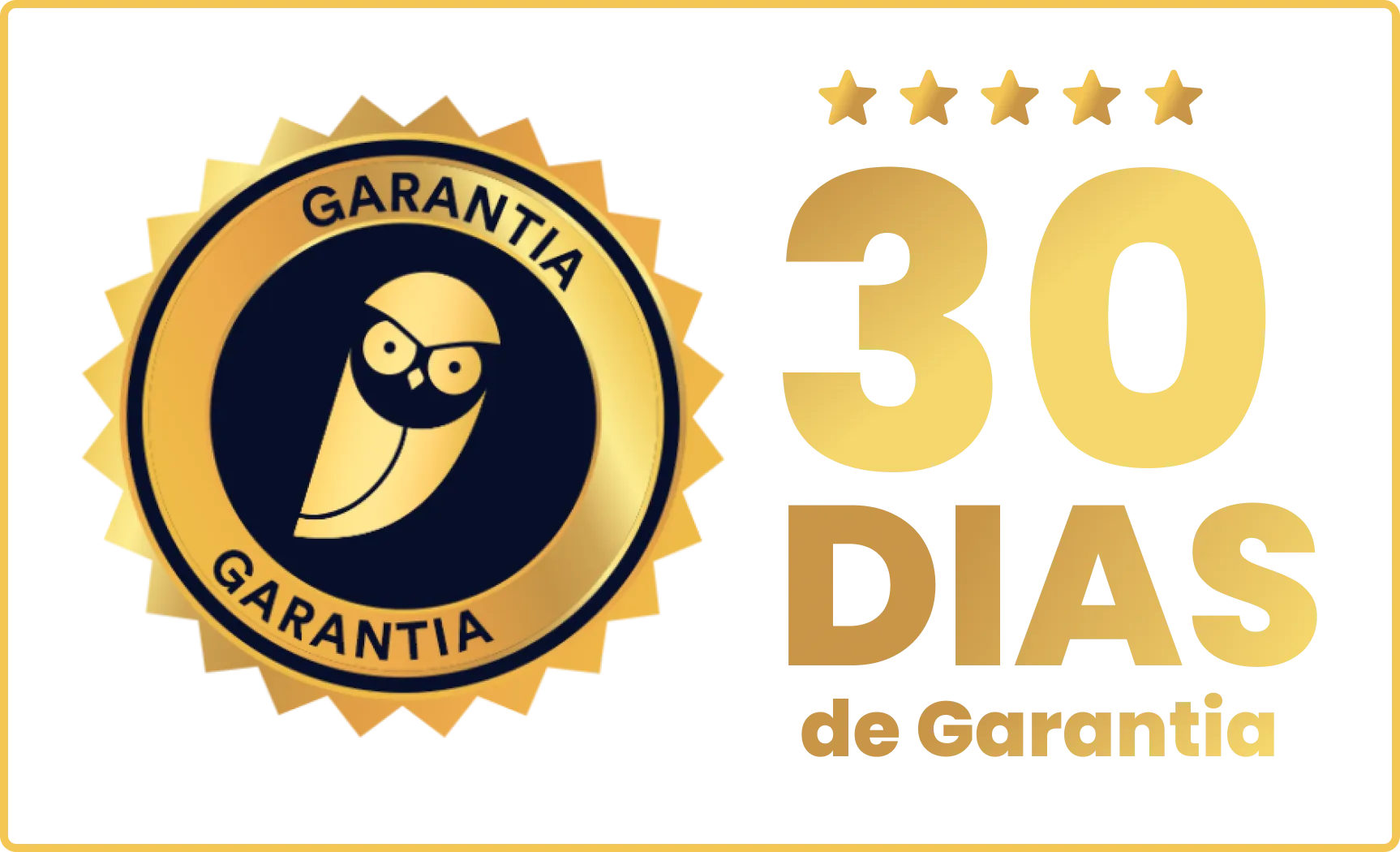 30 dias garantia