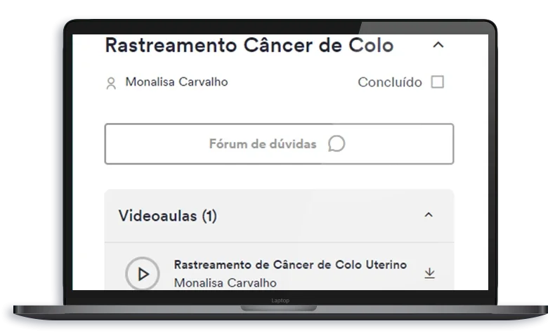 mockup fórum de dúvidas