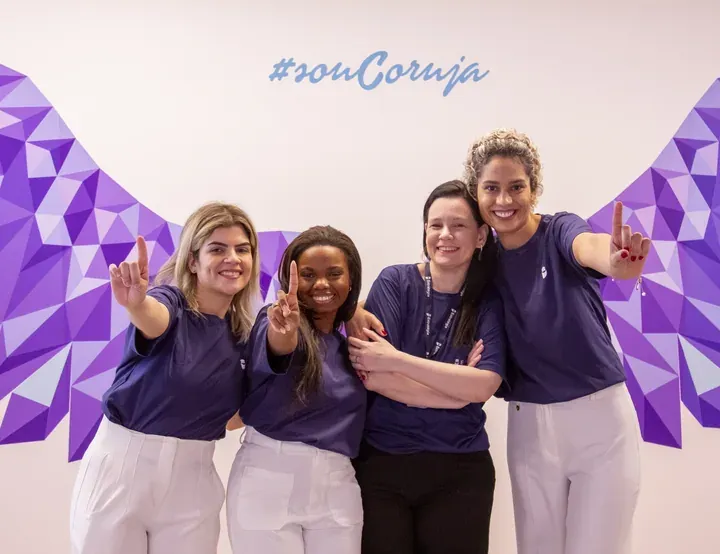 Alunas do Estratégia MED em evento