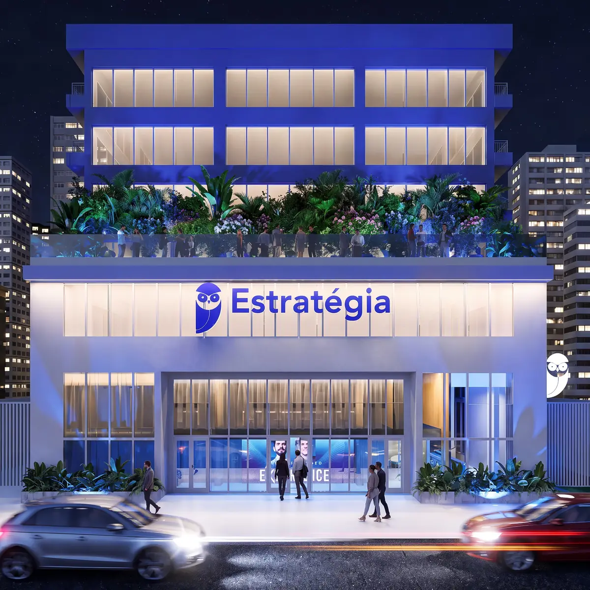Fachada da Unidade Presencial de São Paulo