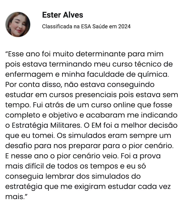 Ester Alves TURMA DE MARCO MILITARES