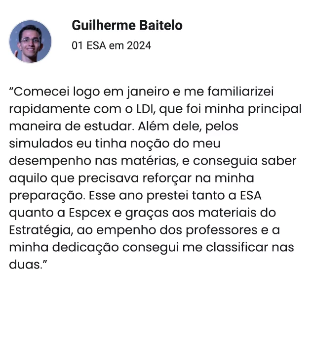 Guilherme Baitelo TURMA DE MARCO MILITARES