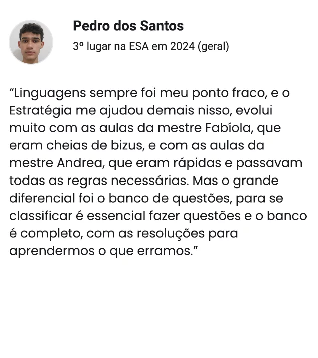 Pedro dos Santos TURMA DE MARÇO MILITARES