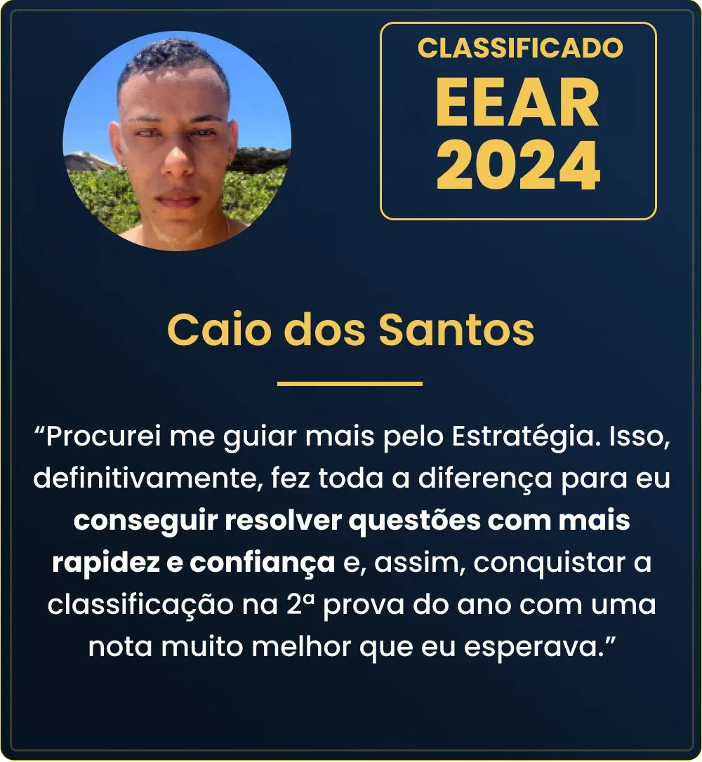 caio santos EEAR