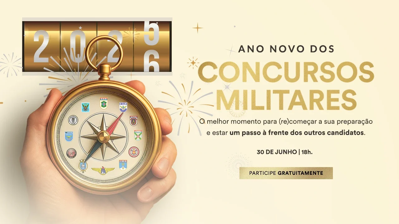 Ano Novo dos Concursos Militares - ESA - Curta - Estratégia Militares