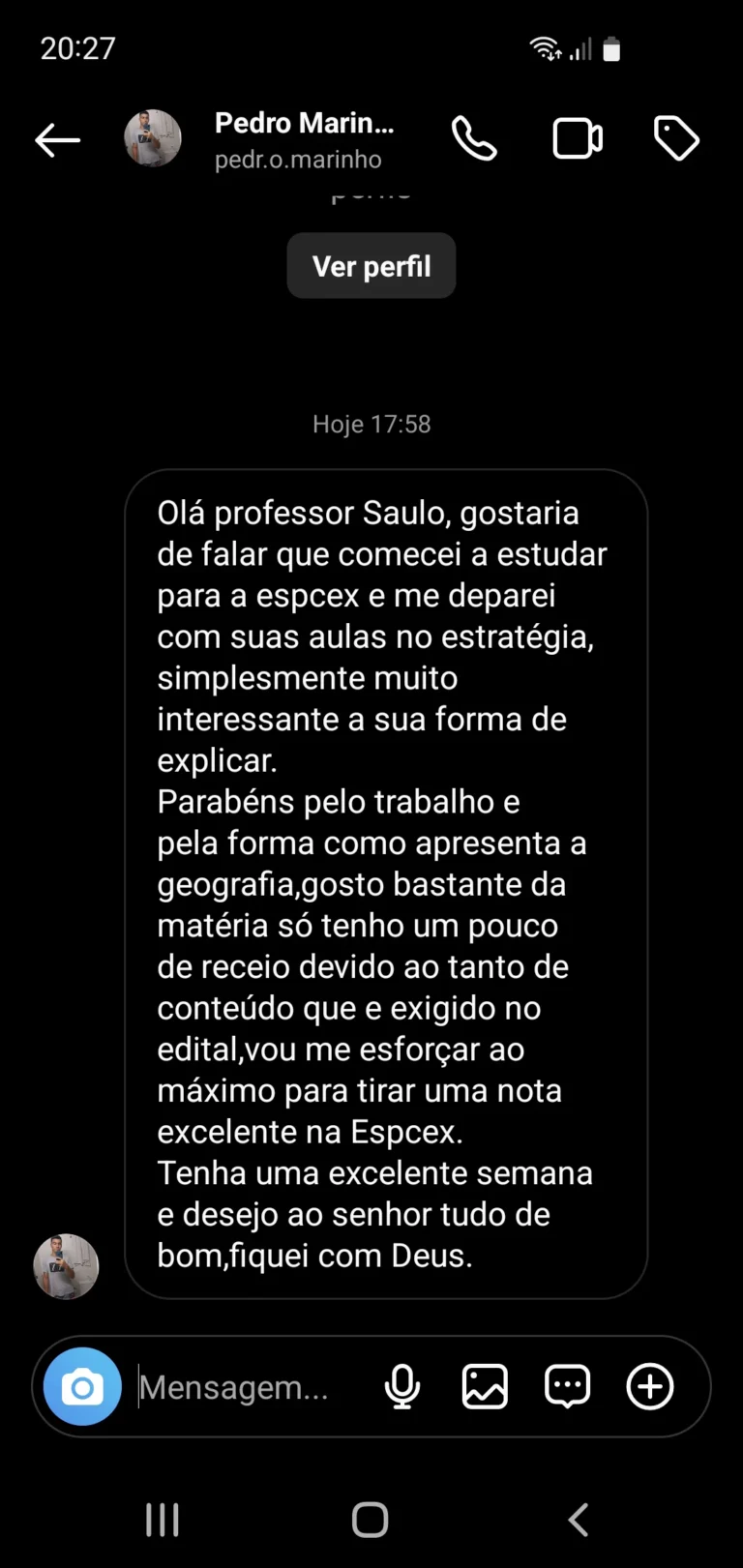 DEPOIMENTO ESPCEX 10