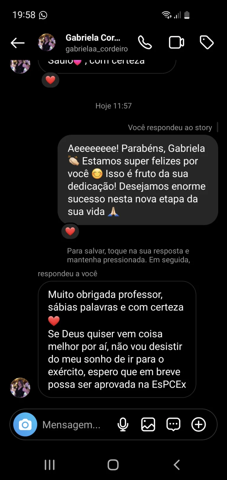 DEPOIMENTO ESPCEX 11