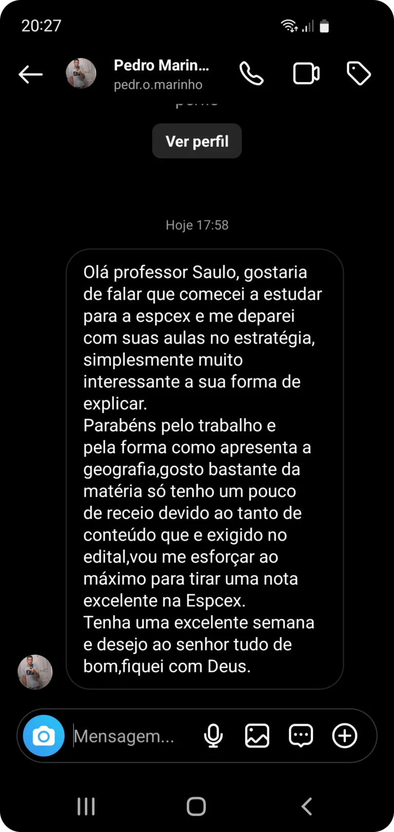 PRINT DEPOIMENTO SPRINT ESPCEX 6