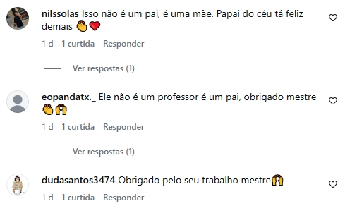 Comentário de aluno