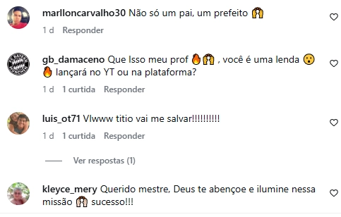 Comentário de aluno